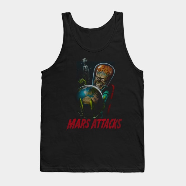 Mars Attacks Tank Top by Unfluid